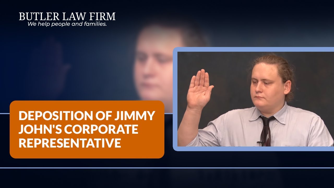 Reckless Driving & Delivery Case: Deposition of Jimmy John's Corporate Representative