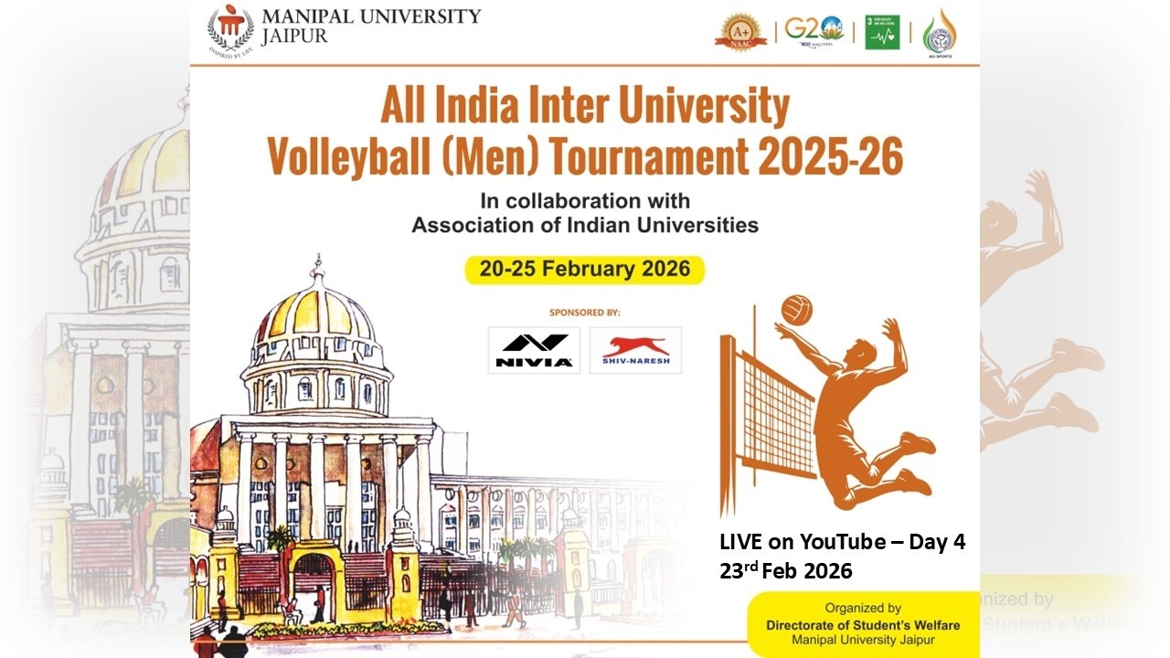 ALL INDIA INTER UNIVERSITY VOLLEYBALL (MEN) TOURNAMENT 2025–26 I FEB 26 - DAY 4-23RD FEB Court 2