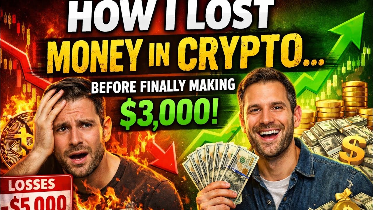 How I Lost Money in Crypto Before Finally Making $3,000 - YouTube