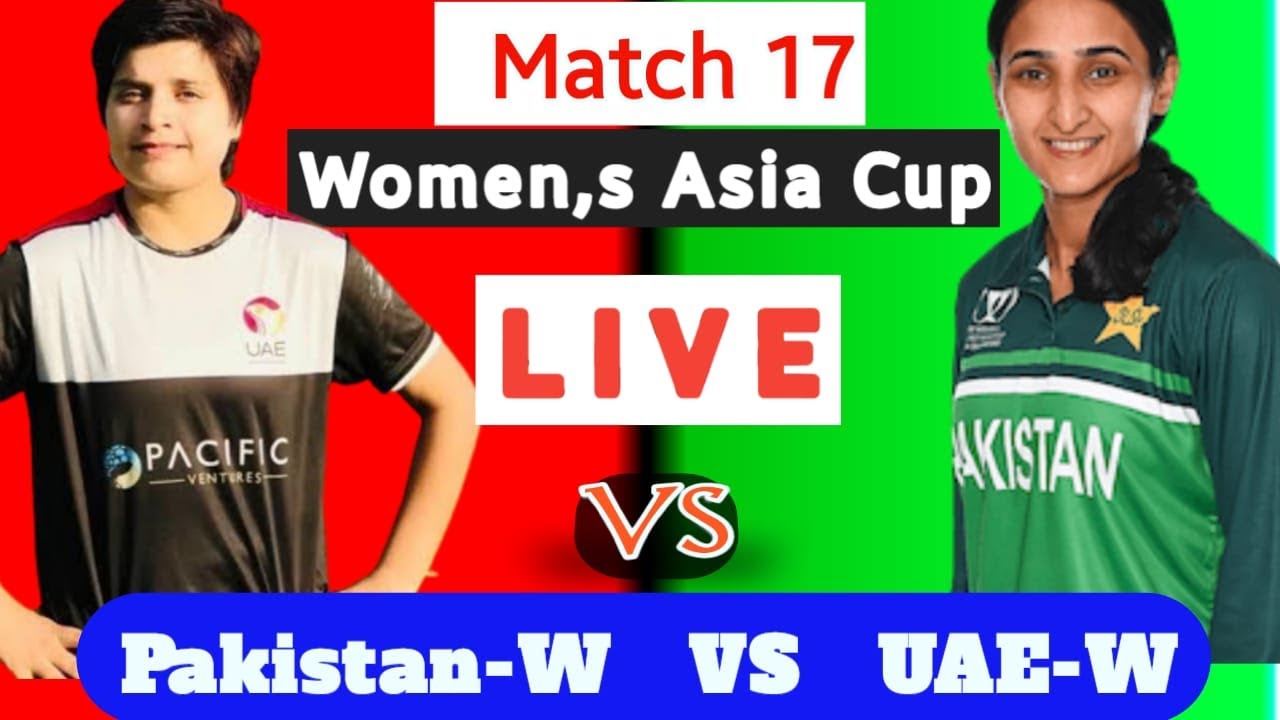 Pakistan Women vs UAE Women Women Asia cup 2022 I Live Cricket I UAE-W vs IPak-W I Cricfame