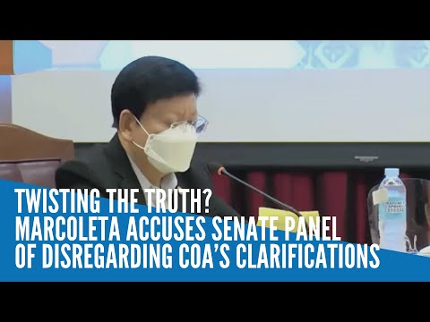 Twisting the truth? Marcoleta accuses Senate panel of disregarding COA’s clarifications