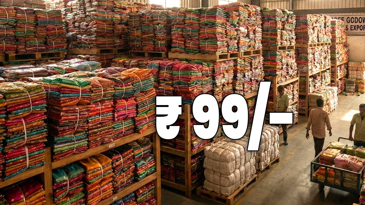 హైదరాబాద్, మదీనా రేట్లు మర్చిపోండి | Madina Market Wholesale Sarees | Cheapest Sarees Market