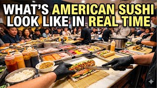 🔴 POV Live: Sushi bar in America 🇺🇸 Pov Sounds Of The Sushi Bar