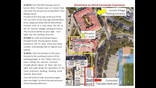 UCLA Parking Instructions 2023