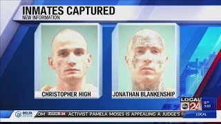 Escaped inmates in Mississippi captured Profile