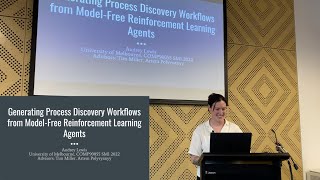Audrey Lewis - Generating Process Discovery Workflows from Model-Free Reinforcement Learning Agents