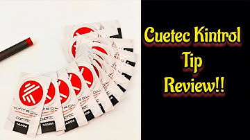 Cuetec Kintrol Break/Jump Tip full Review!! @RacksNStacksPoolHall-WacoTx 