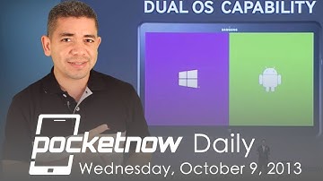iPad 5 leaks, Galaxy Round announcement, Dual-boot Android-WP8 & more - Pocketnow Daily