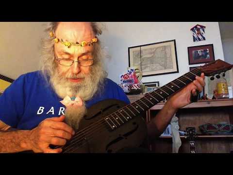 Guitar Lesson. Slide Guitar. Fingerpicking. Blues lesson. Open D Lesson. Troubled about My Soul!