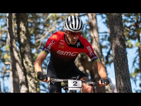 COUPE DU MONDE DE VTT 2023 - Jordan Sarrou remporte un incroyable mano à mano avec Nino Schurter