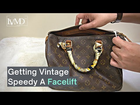 Restoring A Vintage Louis Vuitton Speedy Bag – Bridal, Prenups