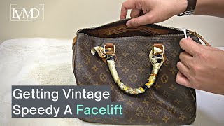 How A Vintage Louis Vuitton Speedy 30 Is Deep Cleaned And Restored | Restoration | Repair