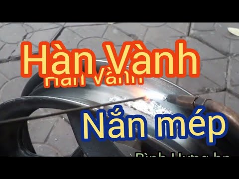 Video Hàn lại chiếc vành nhôm AB nứt vỡ - youtube