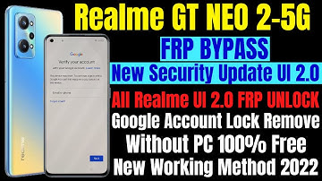 Realme GT Neo 2 5G (RMX3370) Hard Reset || All Type Pin, Password, Pattern Lock Remove Without PC