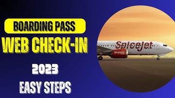 Spicejet Web Checkin 2023 कैसे करें | How to do Spicejet Web Checkin | Boarding Pass Print