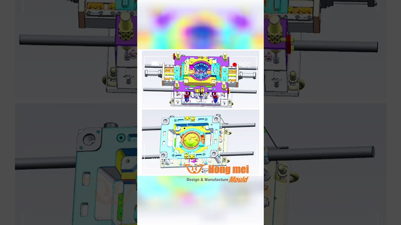 Air pump mould plastic injection mold for vacuum pump 