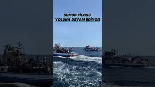 Sumud Fi̇losu Gazzeye Doğru İlerli̇yor