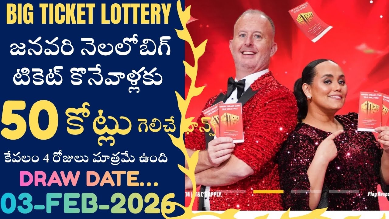 Big Ticket Draw January Bumper Offer Details | Abu Dhabi Big Ticket ...