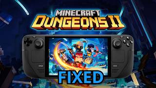 Finally! Minecraft Dungeons 2 Plays Great on Steam Deck
