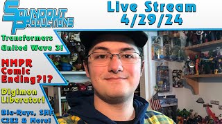 Soundout12 Live 4/29/24: MMPR Comic Ending, Digimon Liberator, Transformers United W3, SHF, Blu-Ray!