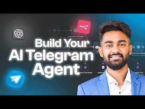 How to Build a Telegram AI Agent triggered by Voice in 20 minutes ...