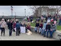 Napa's "Free America" walkout protest against President Trump