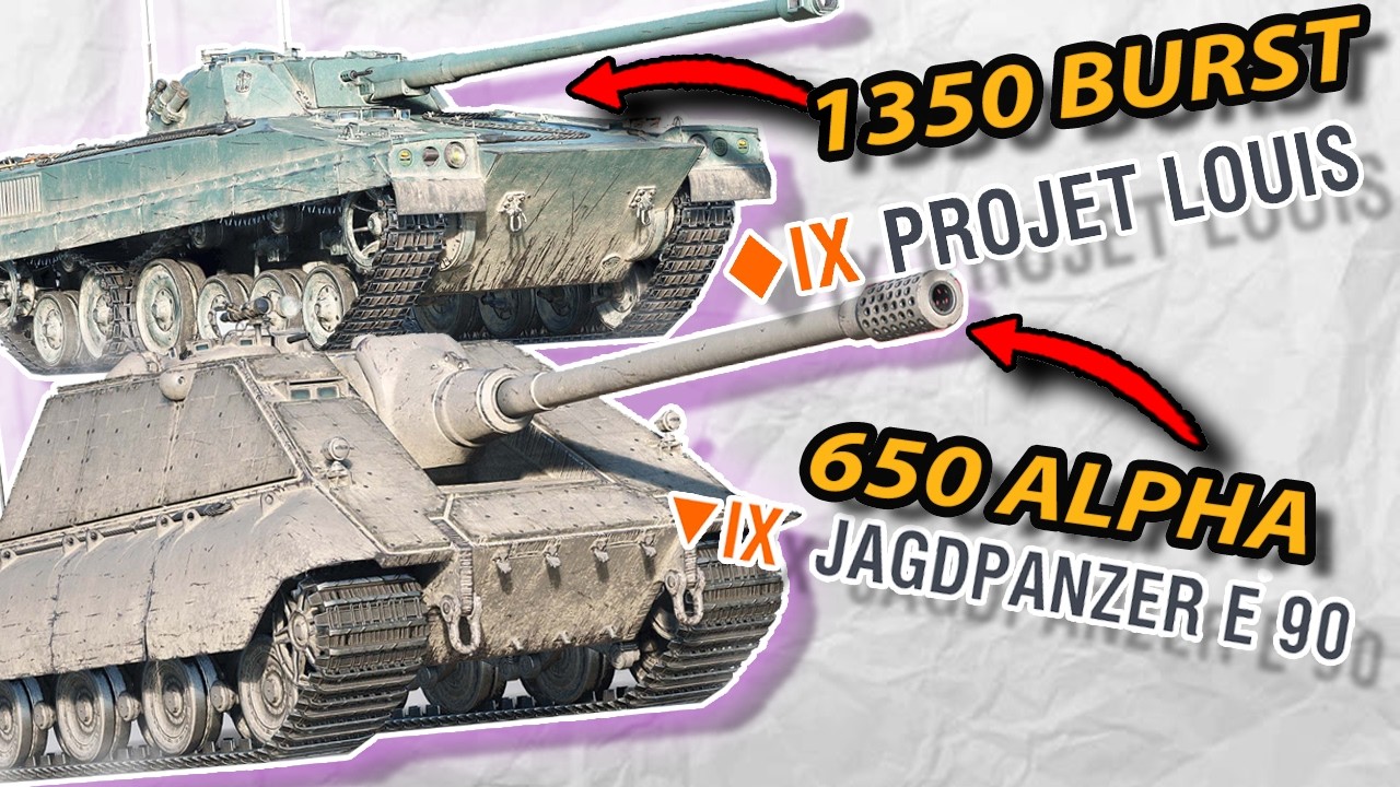 🔥 DOUBLE TROUBLE 🔥 – Projet Louis & Jagdpanzer E 90 Supertest Preview!