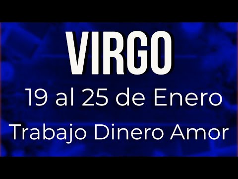 VIRGO TAROT SEMANAL 19 AL 25 DE ENERO 2026 - YouTube
