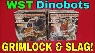 WST Dinobots (Grimlock and Slag) - GotBot True Review NUMBER 908