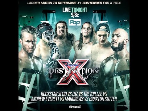 TNA Destination X 2016: X Division Championship #1 Contenders Ladder Match