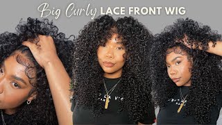 The Most Natural Big Fluffy Curls | No Work Needed Curly Baby Hair Wig | Ft Nadula Hair