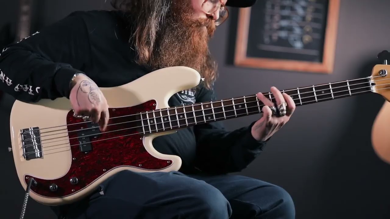 Vintage® V40 Coaster Series Bass Demonstration by Your Guitar Academy