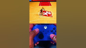 DRIBBLE TUTORIAL WITH HANDCAM! #nba2k22 #shorts