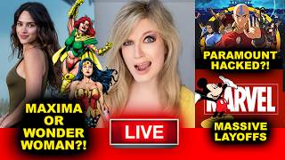Adria Arjona Maxima or Wonder Woman?! Disney Marvel Layoffs! Aang Airbender Movie Hacked & Leaked?!