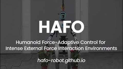 HAFO: Humanoid Force-Adaptive Control for Intense External Force Interaction Environments