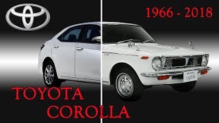 TOYOTA Family | Toyota Corolla Evolution (1966 - 2018)