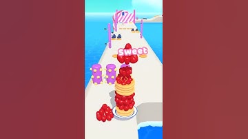 PanCake Run! Funny GamePlay! iOS/Android #Shorts