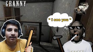 CAN I ESCAPE FROM GRANNY 🤣  HOUSE? GRANNY GAMEPLAY