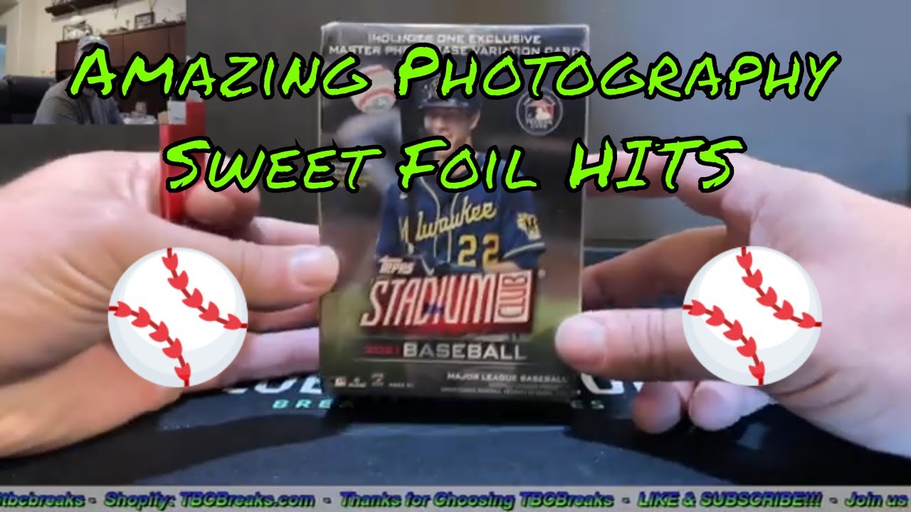 Amazing Photography and Cool Foils | 2021 Topps Stadium Club