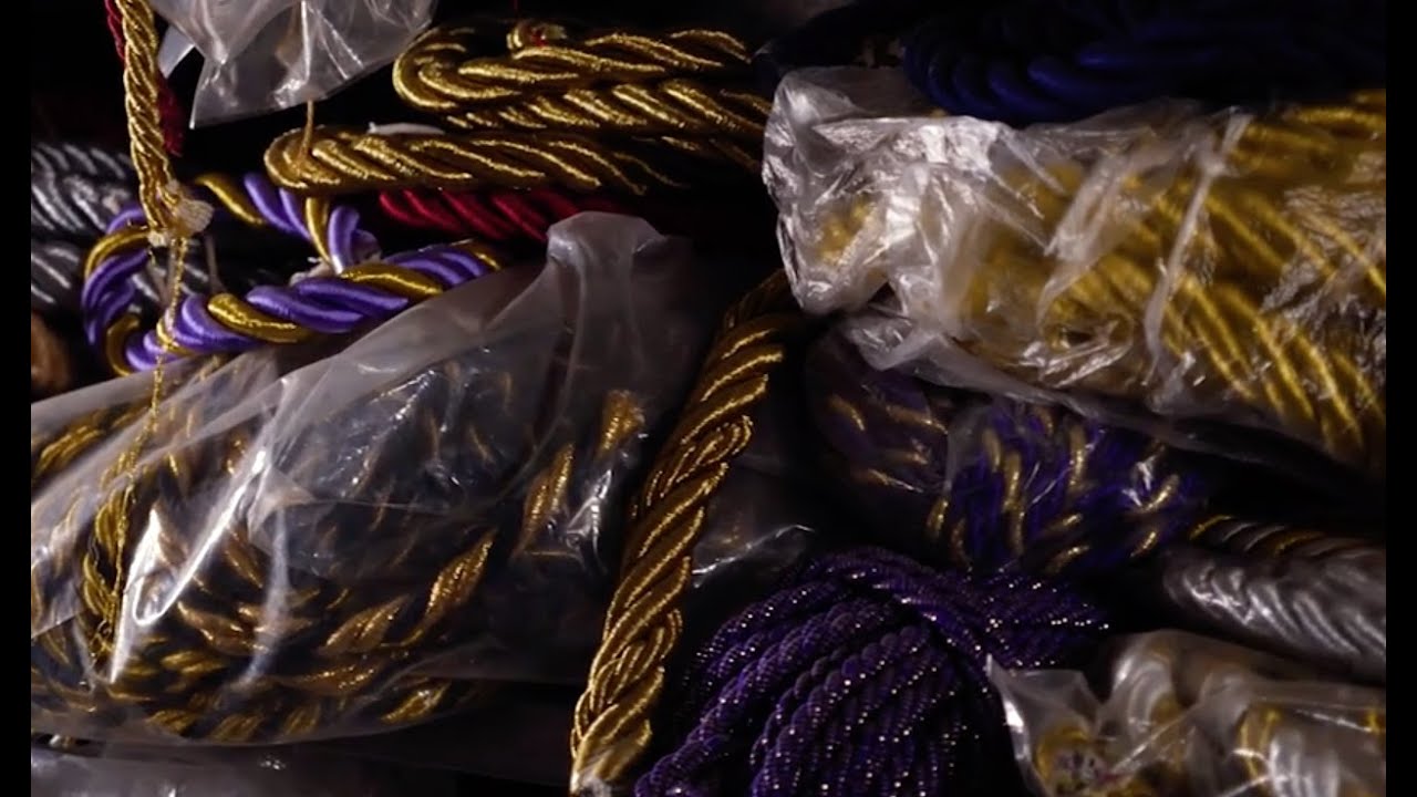 Amarcords - Elektrische gekleurde stofkabel jute, gevlochten, jute, 50
