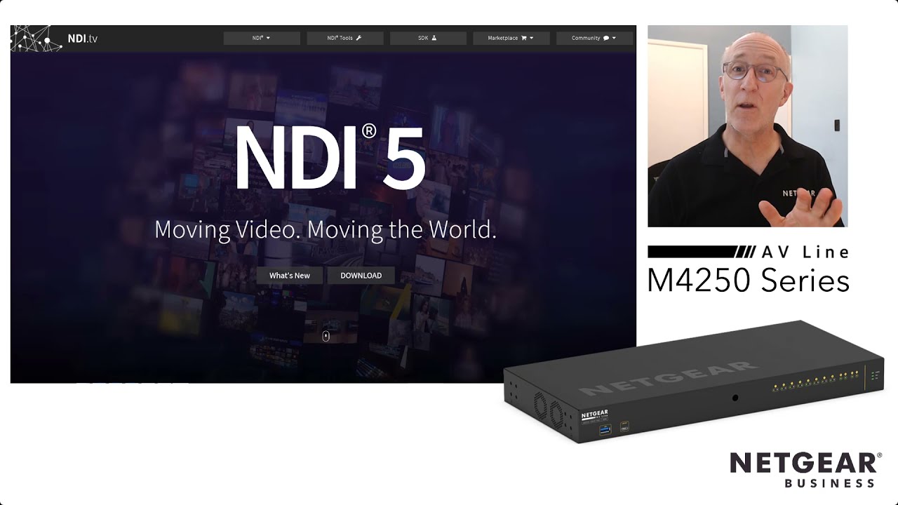 NDI Switch Configuration Guide for M4250 Switches | NETGEAR ProAV Partners