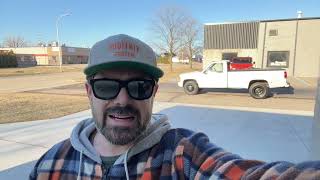 1989 GMC Sierra SLE C3500 Dually with a 502ci V8 Driving POV