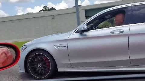 2018 C63S AMG vs 2010 C6 Corvette