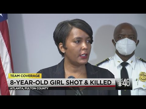 Atlanta mayor speaks about shooting that left 8-year-old dead