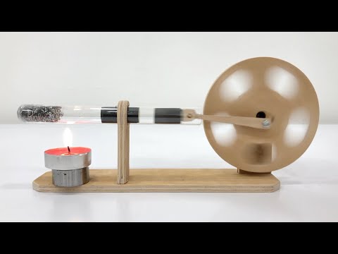 Video: How To Make A Stirling Motor