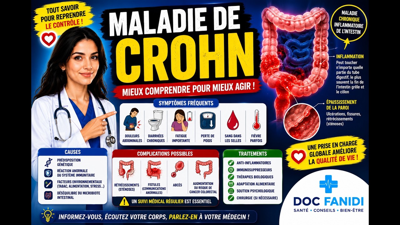 Maladie De Crohn Symptômes, Causes, Traitement Et Prévention QRJMN — free download