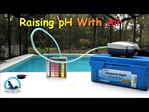 How to Raise pH in Your Pool With Air