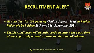 Punjab Police Civilian Support Staff Exam Date out || Computer Notes Book by Electric English App screenshot 2