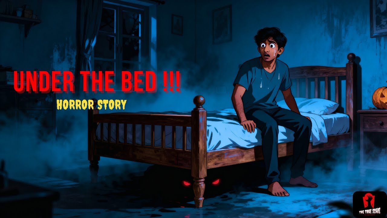 Under The Bed .... !!! Horror Story| Telugu Horror Stories | The True Scare  | Animated Stories