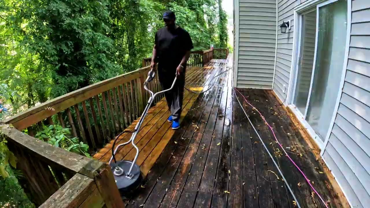 Deck cleaning Raleigh, NC